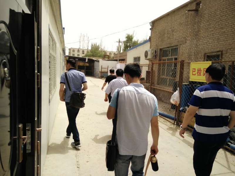 黄河水利职业技术学院的领导、教授及老师来我单位参观