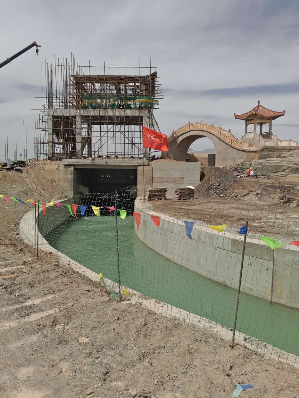 兵团49团艾力克塔木防洪工程