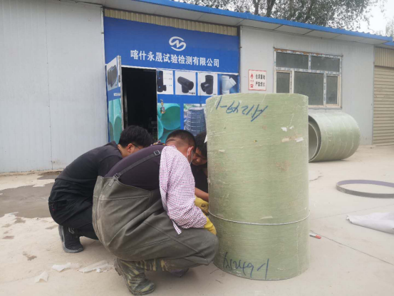 夹砂玻璃管制样